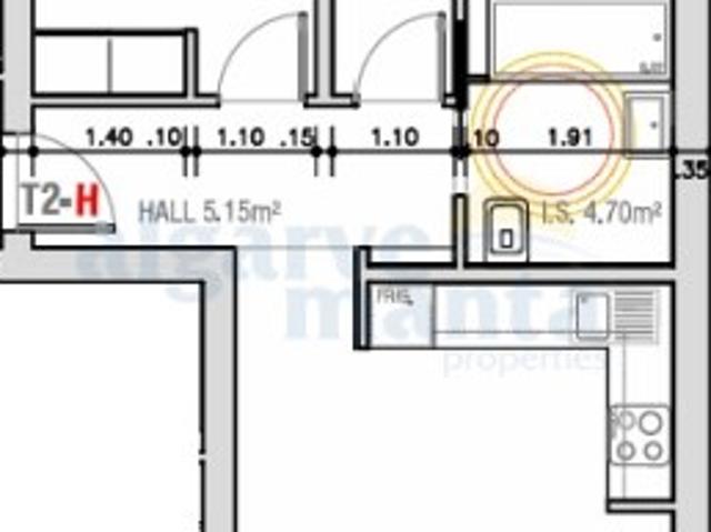 Apartamento venda em Vila Real De Santo António, Faro