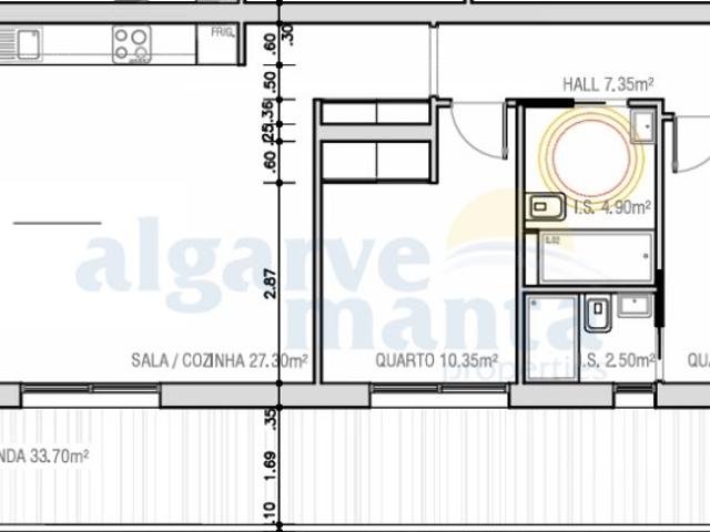 Apartamento venda em Monte Gordo, Vila Real de Santo António