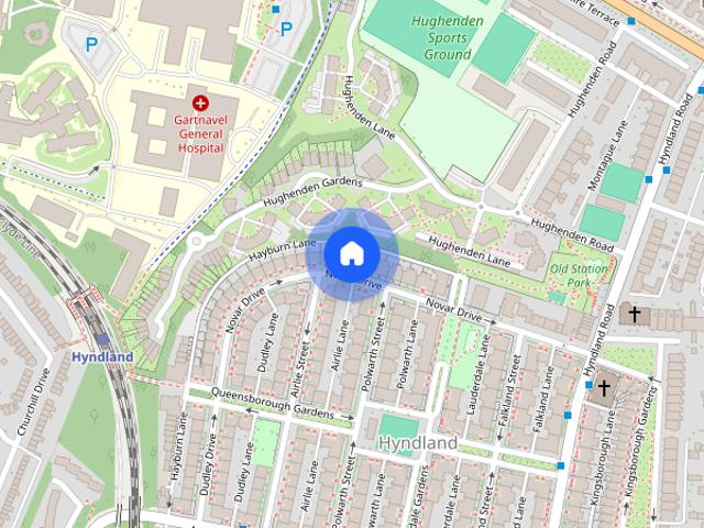 Apartment for rent in Hyndland, Scotland