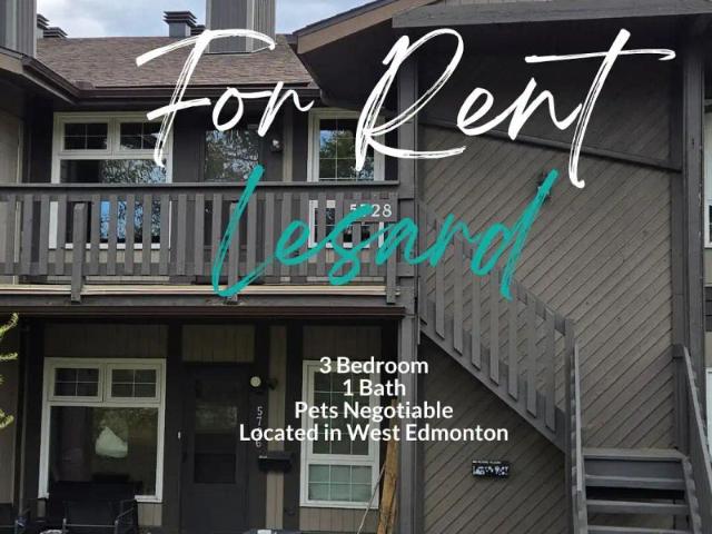 Townhouse for rent in Lessard, Edmonton
