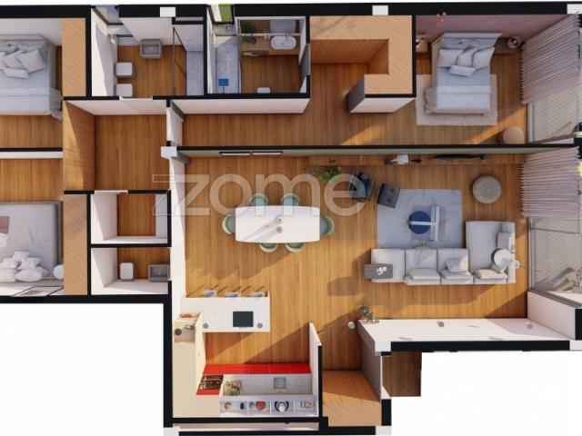 Apartamento venda em Póvoa De Lanhoso, Braga
