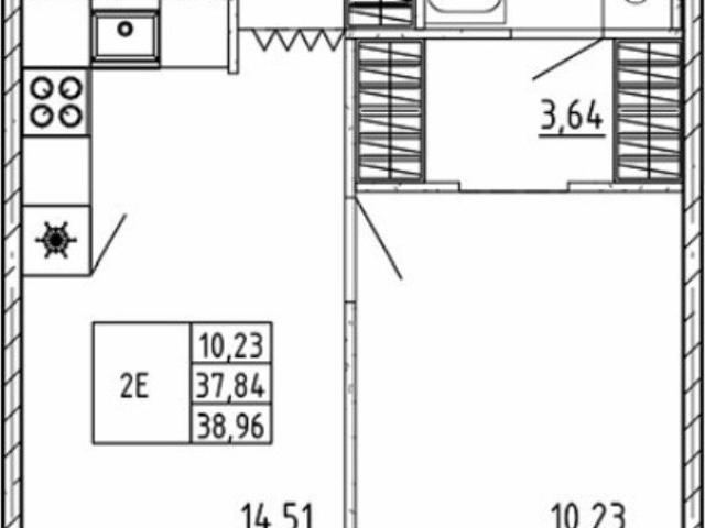 Квартира продажа в Новое Девяткино, Ленинградская область
