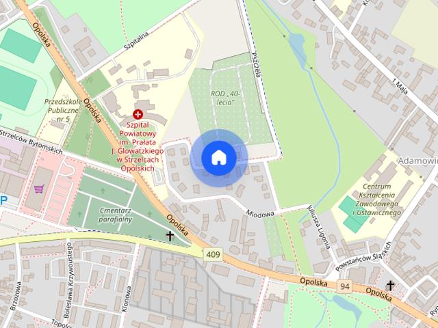 Mieszkanie do wynajęcia w Strzelce Opolskie, Opolskie