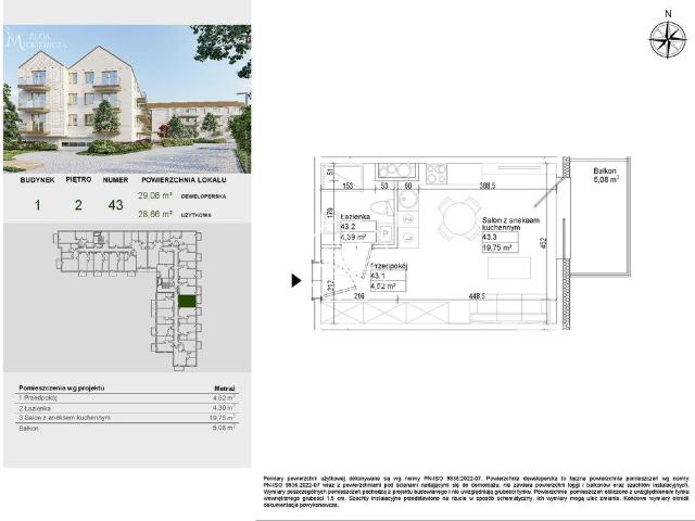 Mieszkanie na sprzedaż w Osielsko, Kujawsko-pomorskie