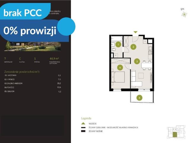 Mieszkanie na sprzedaż w Bydgoszcz, Kujawsko-pomorskie
