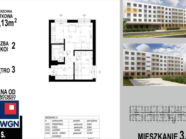 Mieszkanie na sprzedaż w Głogów, Dolnośląskie
