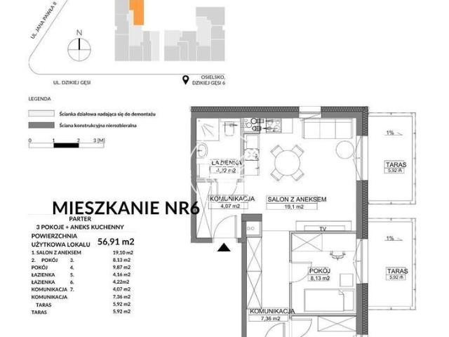 Mieszkanie na sprzedaż w Osielsko, Kujawsko-pomorskie