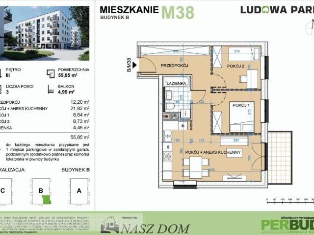 Mieszkanie na sprzedaż w Zielona Góra, Lubuskie