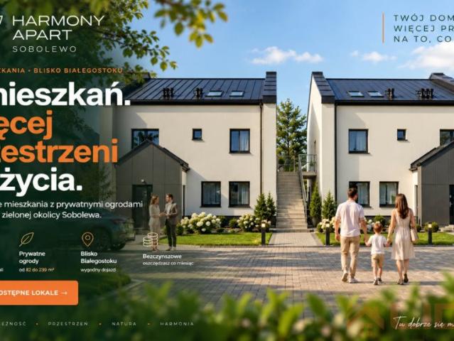 Mieszkanie na sprzedaż w Grabówka, Podlaskie