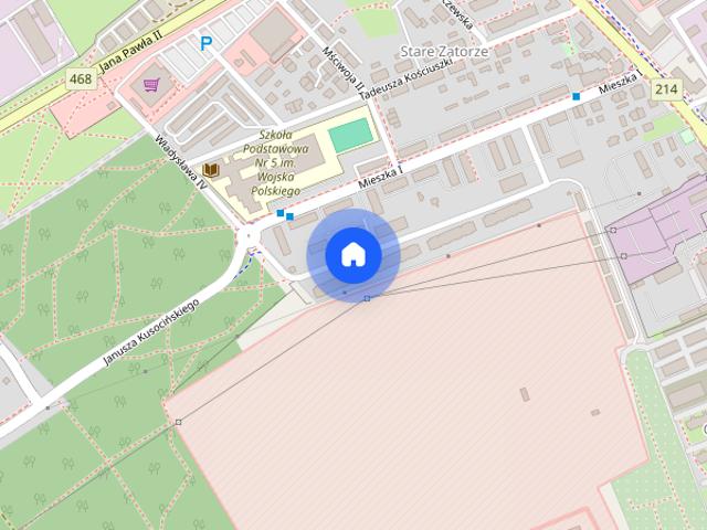 Mieszkanie do wynajęcia w Stare Zatorze, Lębork