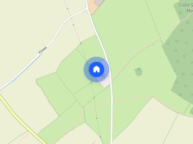 House for rent in Llancayo, Wales