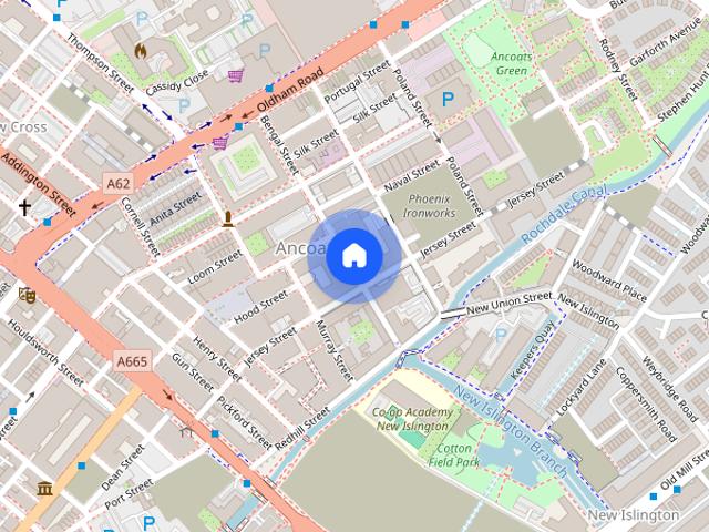 Apartment for rent in Ancoats, Manchester