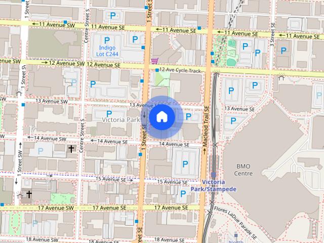 Apartment for rent in Victoria Park, Calgary