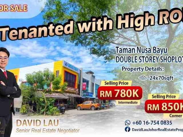 Shop for sale in Bukit Ledang, Johor
