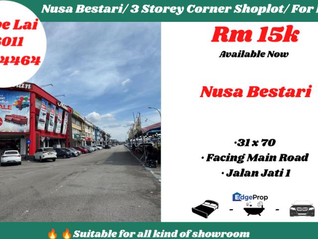 Shop for rent in Bukit Ledang, Johor