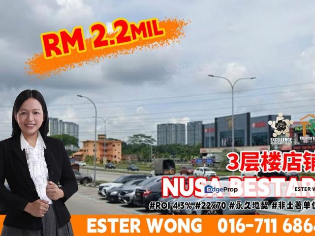 Shop for sale in Bukit Ledang, Johor