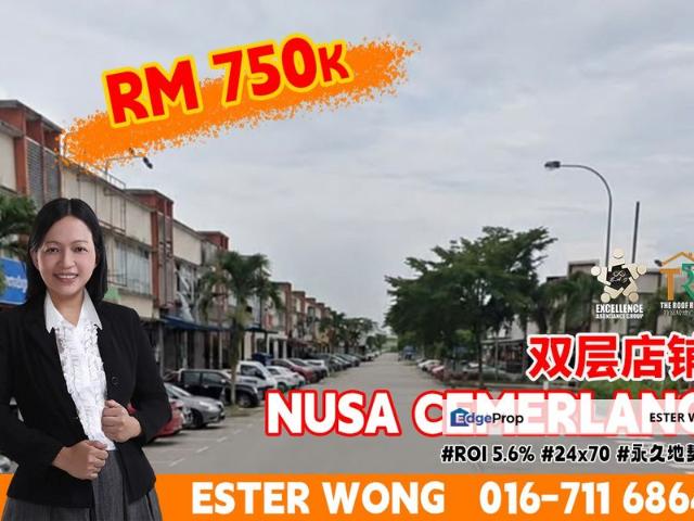 Shop for sale in Bukit Ledang, Johor