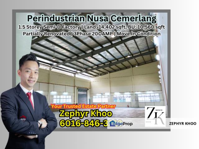 Warehouse for rent in Bukit Ledang, Johor