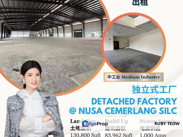 Warehouse for rent in Bukit Ledang, Johor