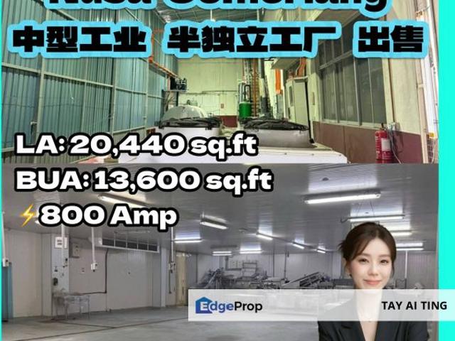 Warehouse for rent in Nusa Cemerlang Industrial Park, Iskandar Puteri