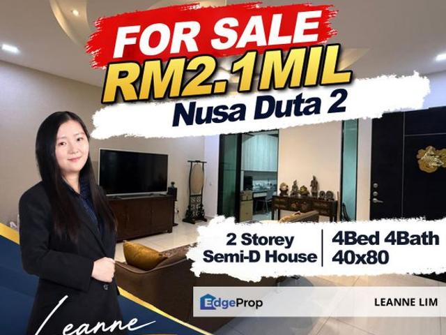 House for sale in Iskandar Puteri, Johor Bahru