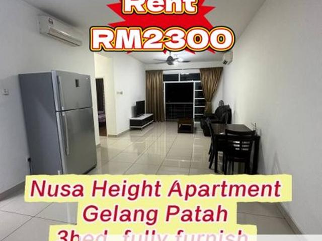 Condominium for rent in Pulai, Bukit Ledang