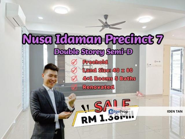 House for sale in Pulai, Bukit Ledang
