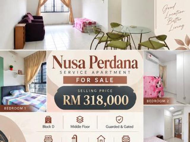 Serviced Residence for sale in Gelang Patah, Iskandar Puteri