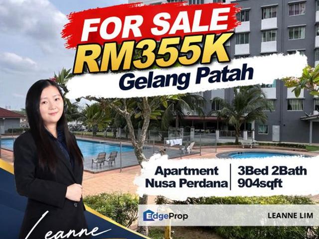 Condominium for sale in Taman Nusa Perintis 1, Iskandar Puteri