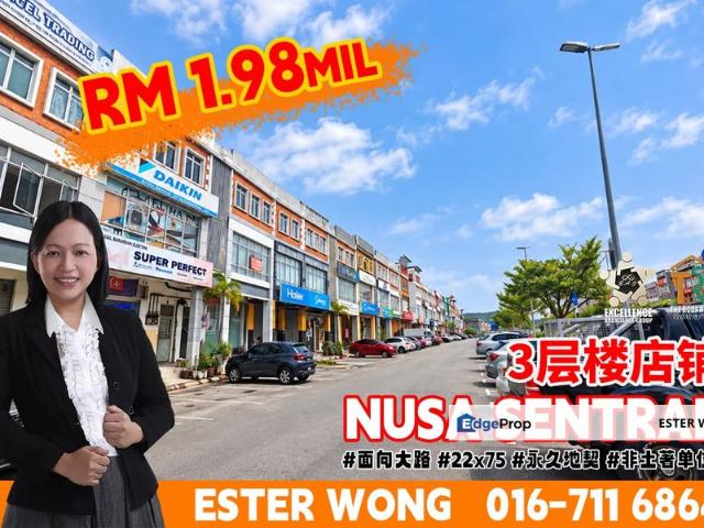 Shop for sale in Bukit Ledang, Johor