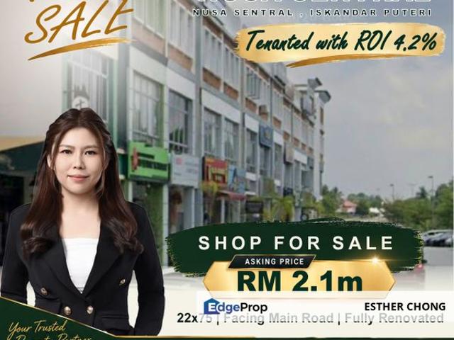 Shop for sale in Bukit Ledang, Johor