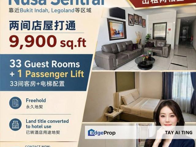 Shop for rent in Pulai, Bukit Ledang