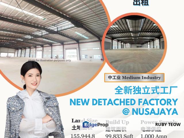 Warehouse for rent in Bukit Ledang, Johor