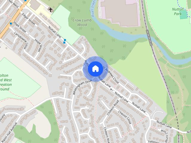 House for rent in Nuttall, Bury