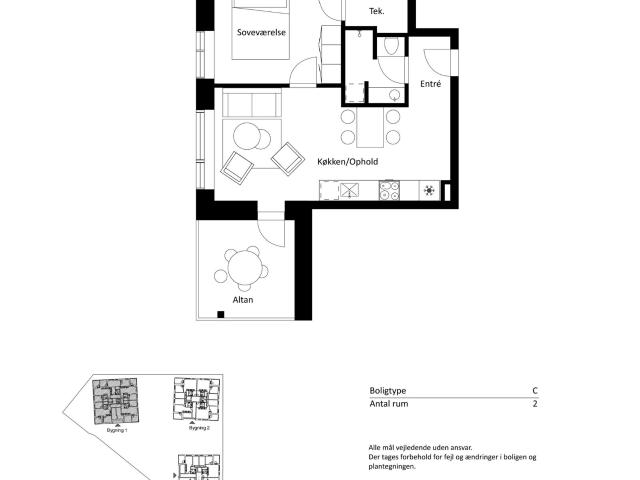 Lejlighed til leje i Odense