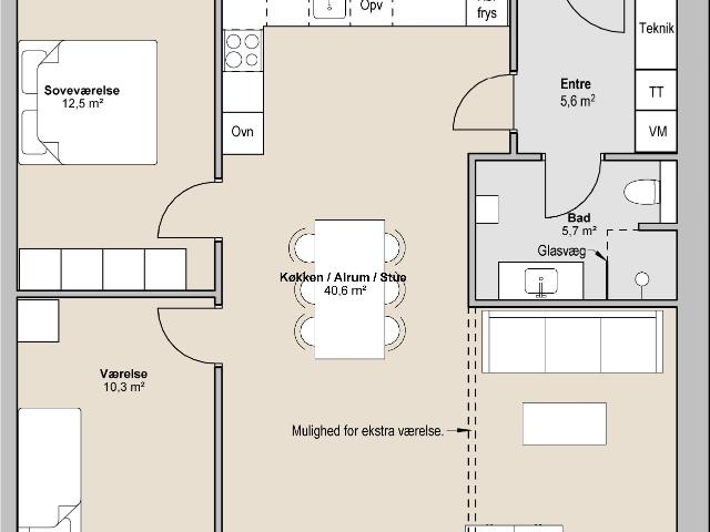 Hus til leje i Fuglebjerg, Næstved