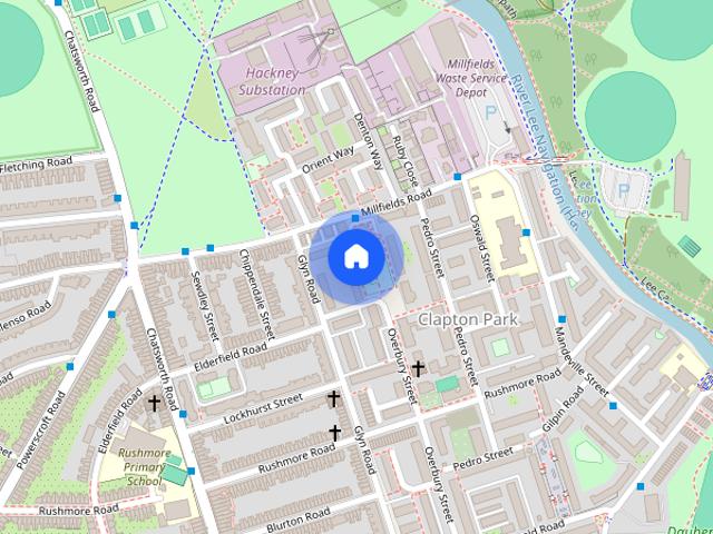 House for rent in Clapton Park, Greater London