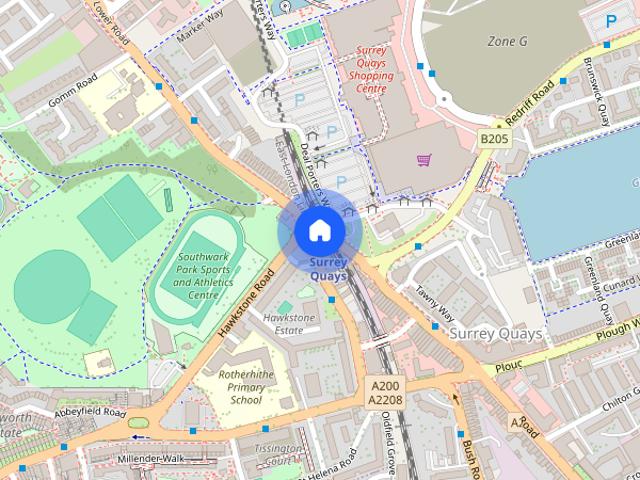 Apartment for rent in Rotherhithe, Greater London