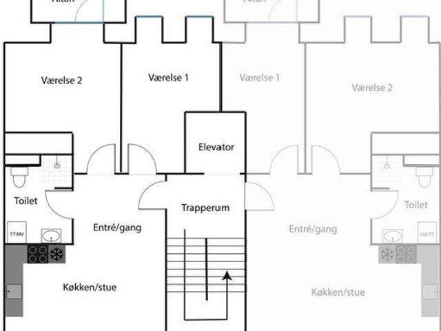 Lejlighed til leje i Viborg, Århus