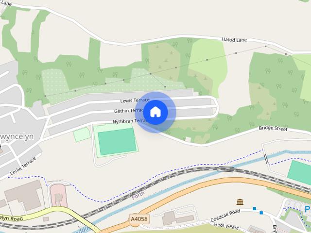 House for rent in Porth, Llwyncelyn