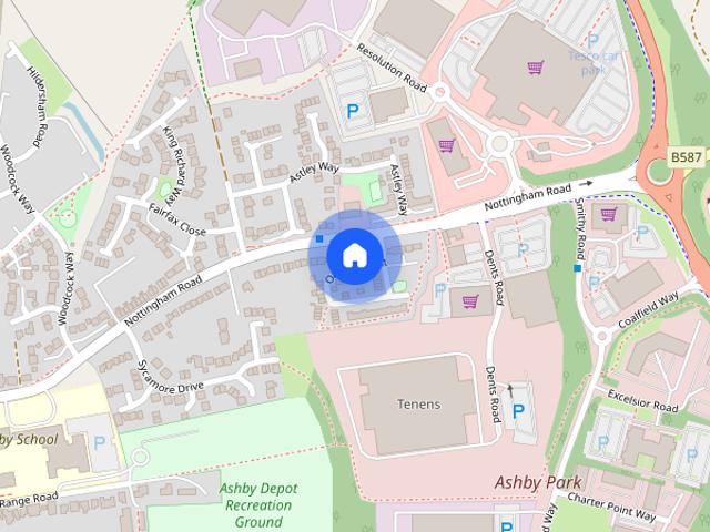 Apartment for rent in Ashby-de-la-zouch, Leicestershire