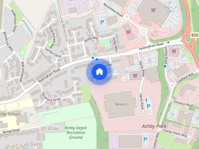 Apartment for rent in Ashby-de-la-zouch, Leicestershire