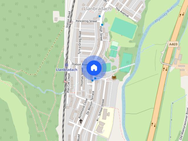 Apartment for rent in Llanbradach, Wales