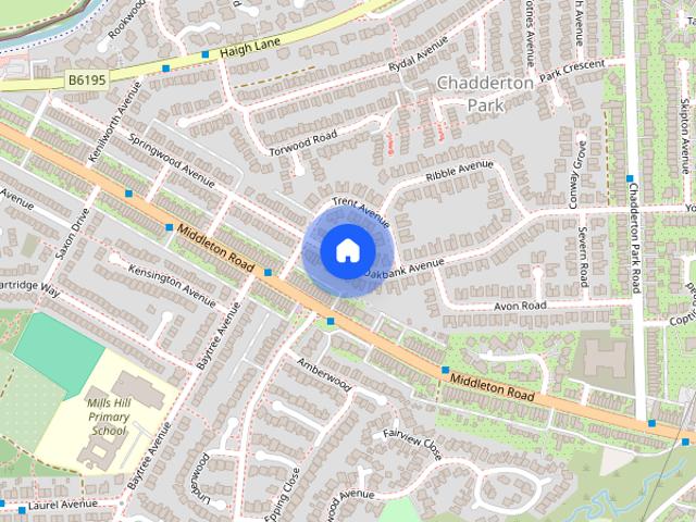 House for rent in Chadderton Fold, Pendock