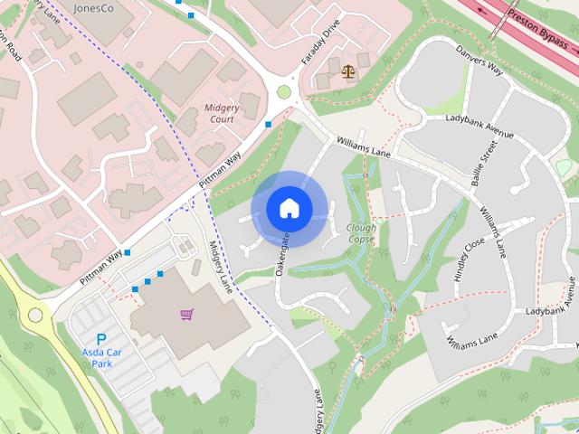 House for rent in Higher Bartle, Lancashire