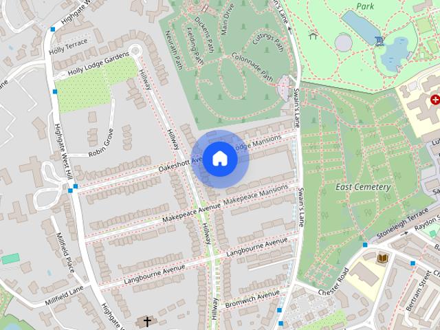 Apartment for rent in Holly Lodge Estate, Greater London