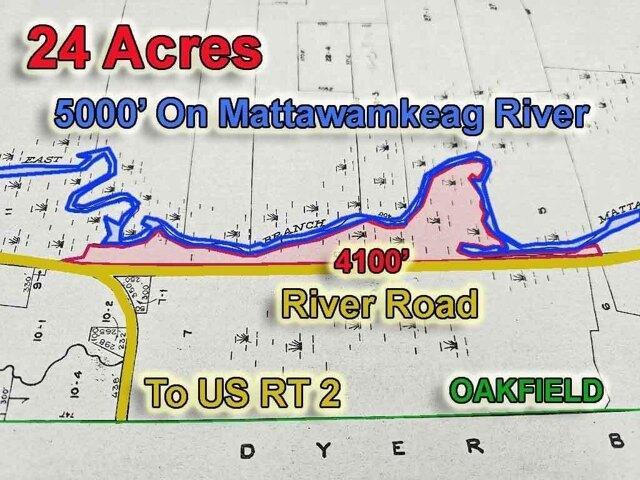 Land for sale in Oakfield, Maine