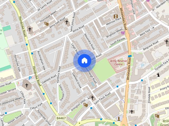 Apartment for rent in Bristol, Tyndall's Park