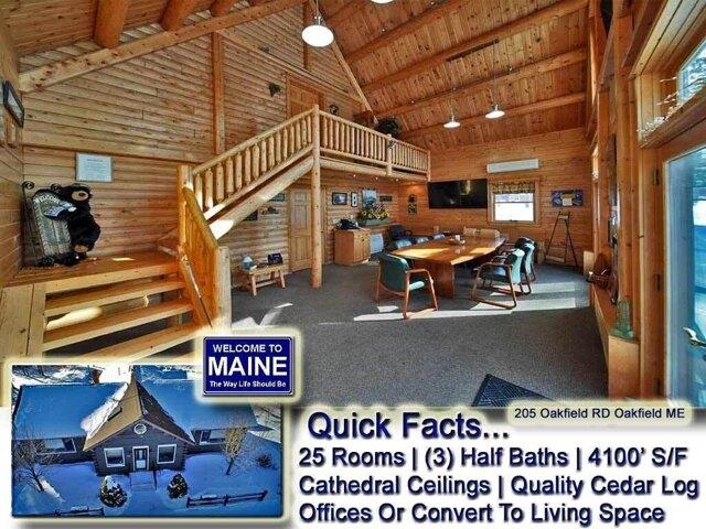 House for sale in Oakfield, Maine