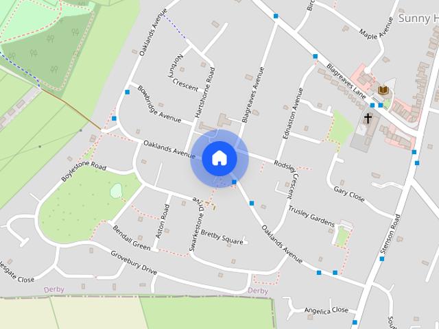 House for rent in Sunny Hill, East Midlands